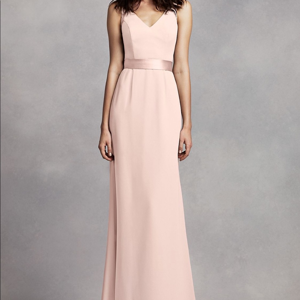 Gown with Open Back WHITE BY VERA WANG VW360195